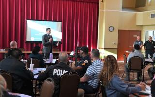 The Federal Law Enforcement Training Centers (FLETC) conducted Human Trafficking Awareness Training (HTAT) on August 23, 2023, and provided an in-depth understanding of the crime of human trafficking, for state, local, and tribal law enforcement officers in Homestead, Florida. (FLETC)