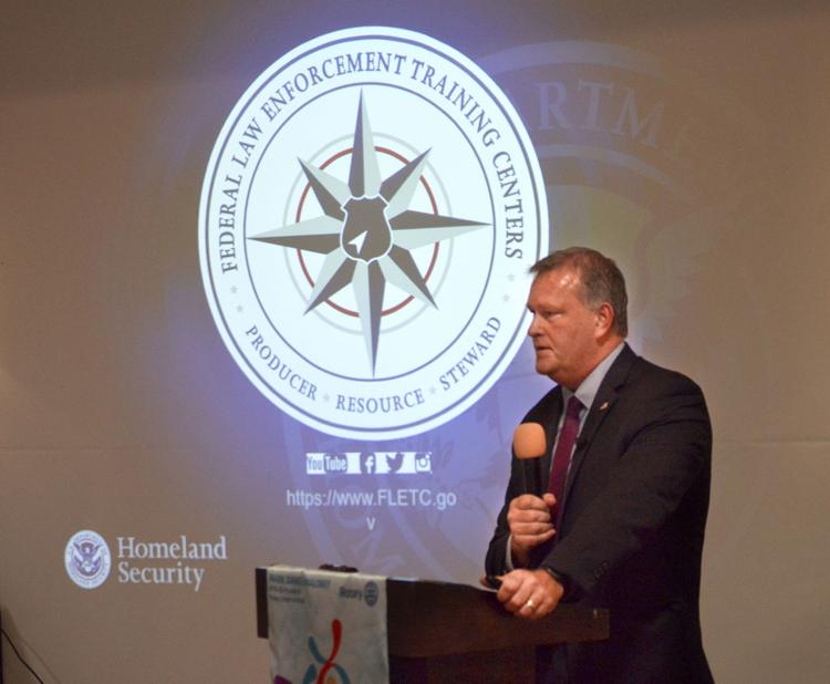 Rotary Club Meeting, Deputy Director Falon
