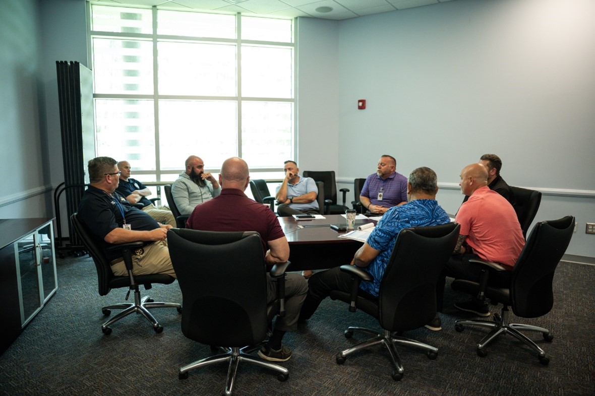 Federal Law Enforcement Training Centers hosted the 22nd class of the Department of Homeland Security Leadership Academy from May 12 – 22, 2025, Glynco Ga. (FLETC OPA/Mindy Vu)