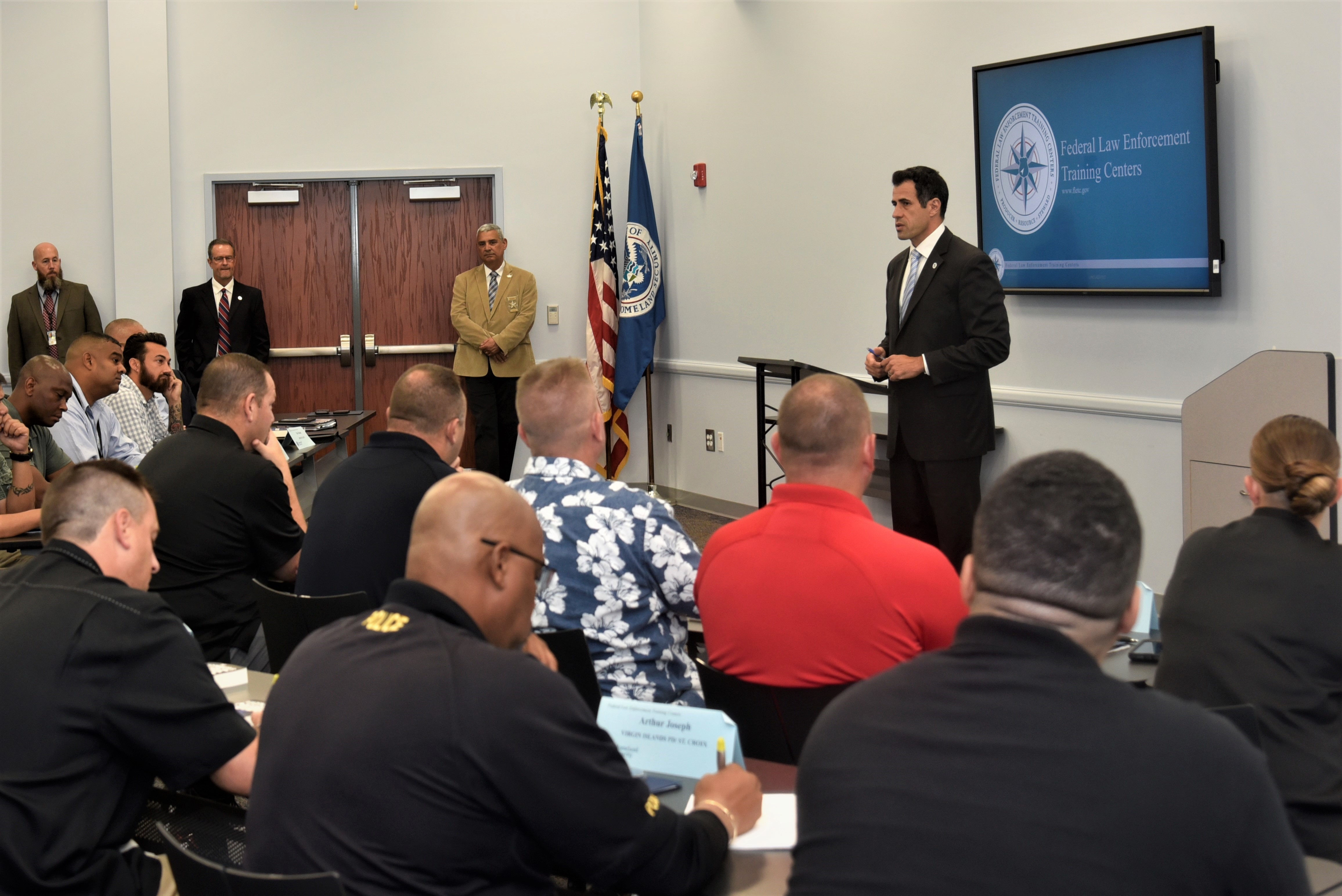 FLETC Leadership Series presents 'Leading Law Enforcement