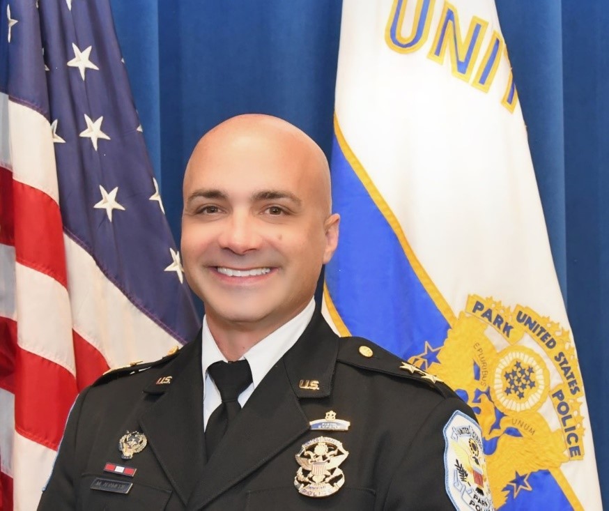 Mark A. Adamchik, incoming assistant director for FLETC’s National Capital Region Training Operations Directorate. He begins his new position on Sept. 25, 2022. (File photo/Courtesy U.S. Park Police)