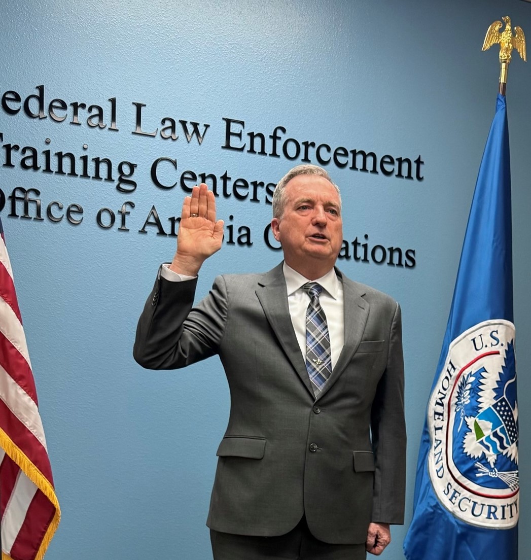 Artesia Site Director Robert Price is sworn in on March 25, 2024. (Courtesy Photo)