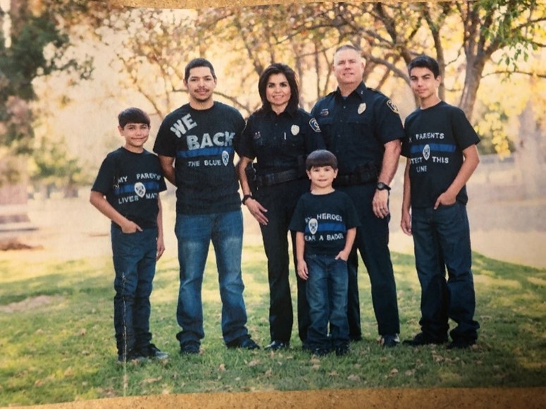 The Brackeen Family left to right: Sean, Jesse, Lisa, Luke, Eric, and Jonathan
