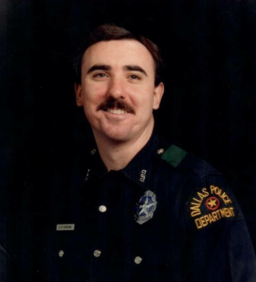 Scott Donovan in his Dallas Police Department Uniform. (Photo courtesy of Scott Donovan)