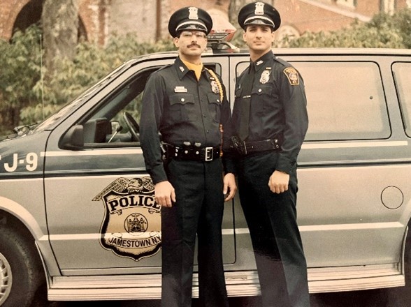 Scott DePietro (right) and his brother, Rick (left)