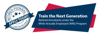 Train the Next Generation Train the Next Generation Banner