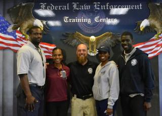 FLETC Instructor Terry Page with the Royal Bahamian Police Force at the conclusion of training, Oct. 18, Glynco, Georgia. (FLETC PCO/ Cori Knight) FLETC Instructor Terry Page with the Royal Bahamian Police Force at the conclusion of training, Oct. 18, Glynco, Georgia. (FLETC PCO/ Cori Knight)