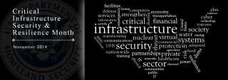 Critical Infrastructure Security and Resilience Month - November 2014.