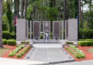 The FLETC Graduates Memorial at the Glynco campus. The FLETC Graduates Memorial at the Glynco campus.