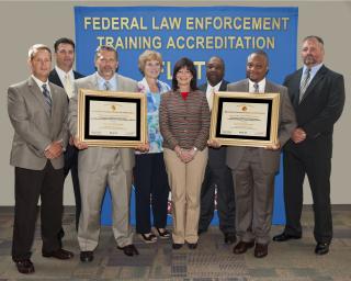 FLETC staff from The Law Enforcement Fitness Coordinator Training Program (LEFCTP) and The Criminal Investigator Training Program (CITP) 