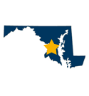 Map icon showing the approximate location of Cheltenham, Maryland.